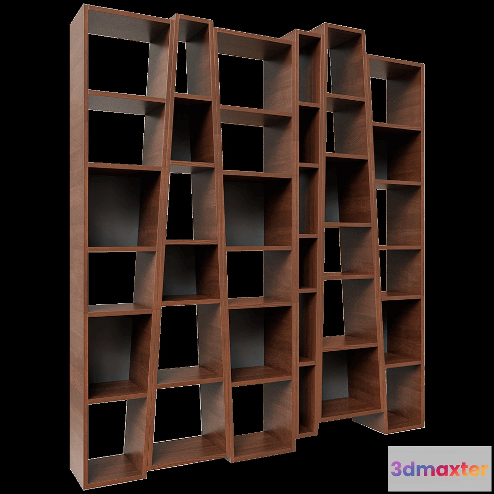 1628048 - i 4 Mariani - Bookcase BEAT 3D Max