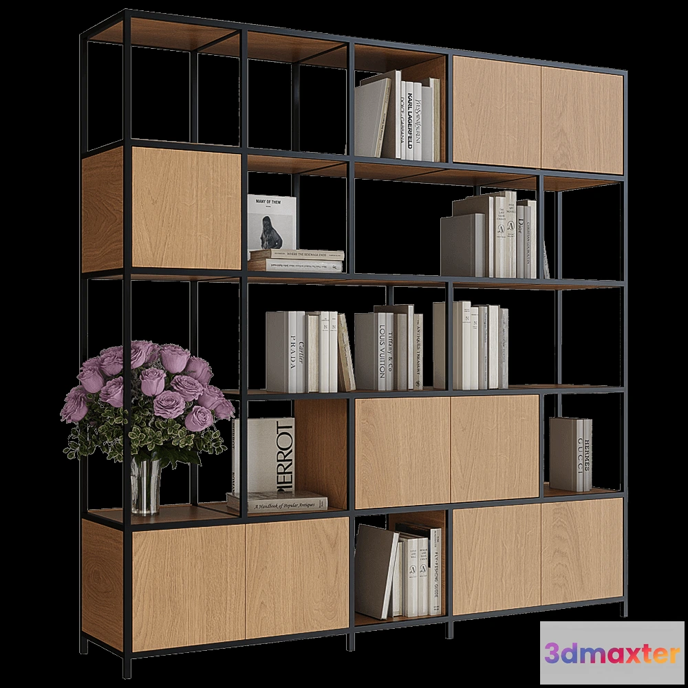 1628108 - Martex - Bookshelf Biblos 3D Max