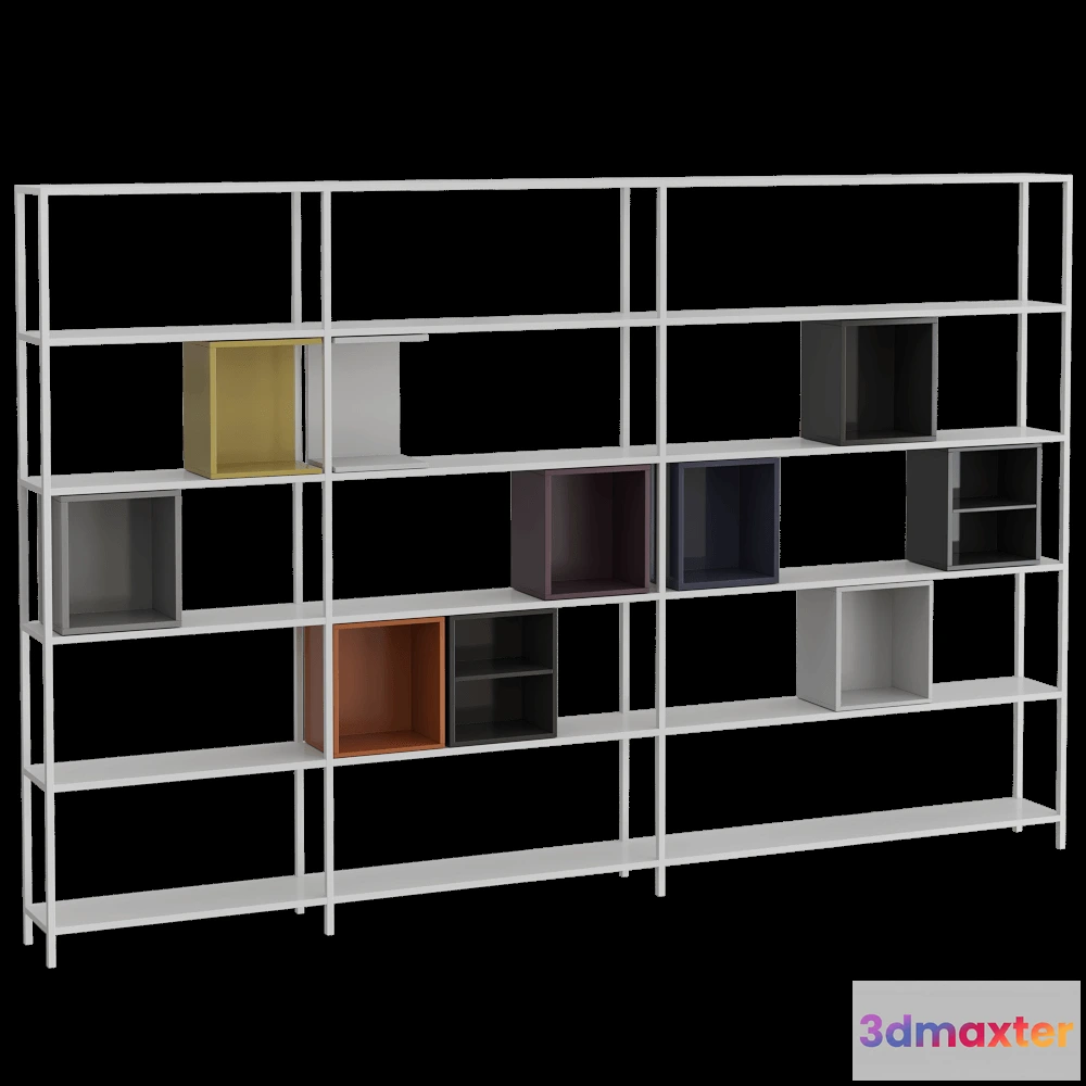 1628110 - MDF Italia - Shelves Minima 3D Max