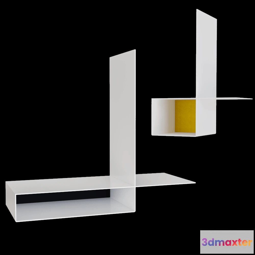 1628120 - MDF Italia - Shelf Randomissimo 3D Max