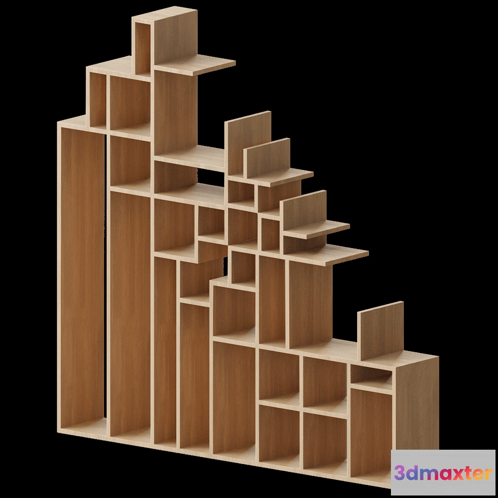 1628168 - ODINGENIY - Shelving unit Grivuaz 3D Max