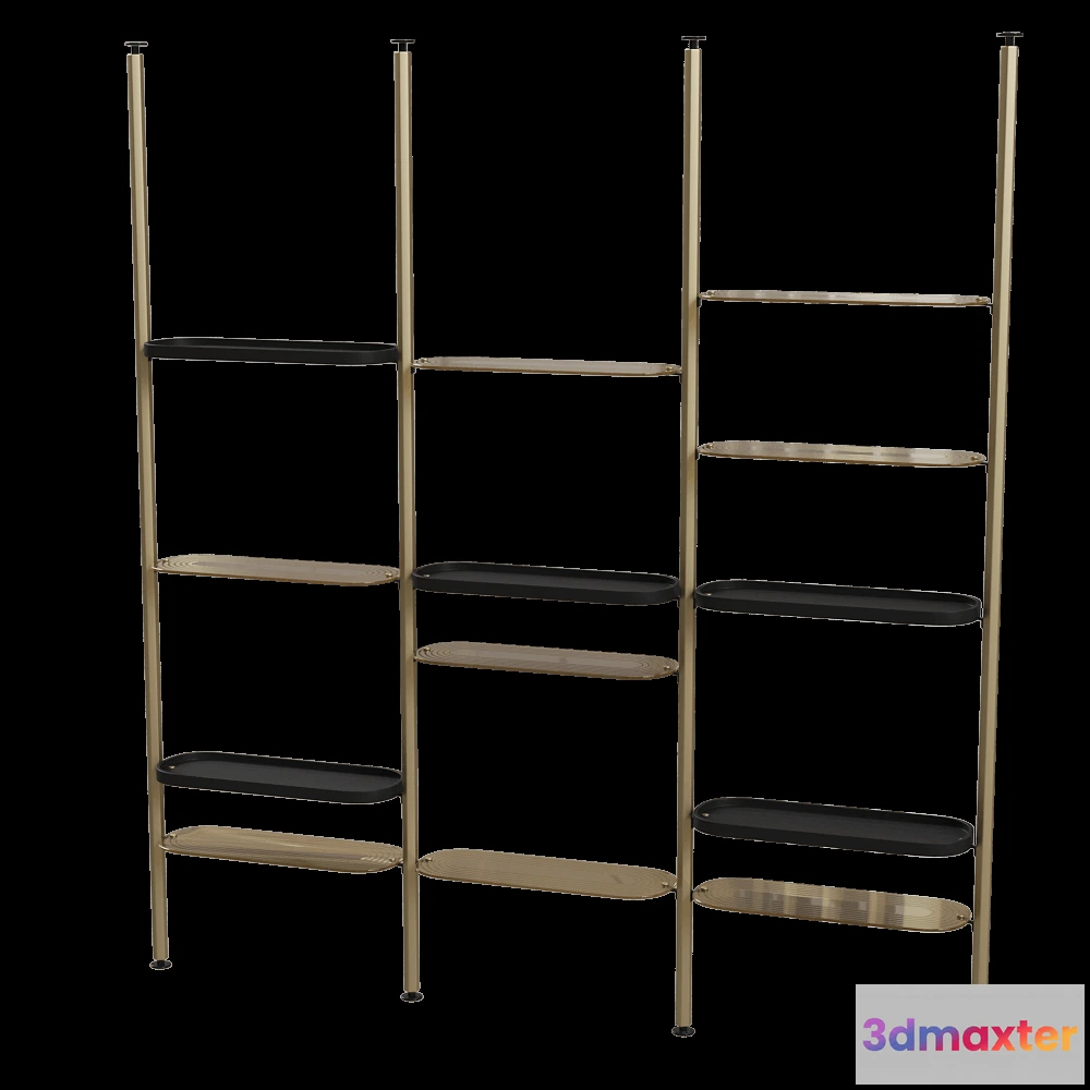 1628192 - Paolo Castelli - Bookcase Petra 3D Max