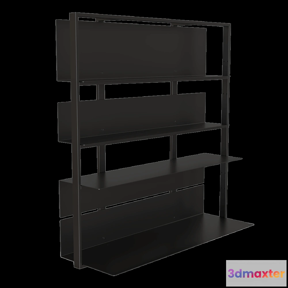 1628208 - Prostoria - Bookshelf Shtef 3 3D Max
