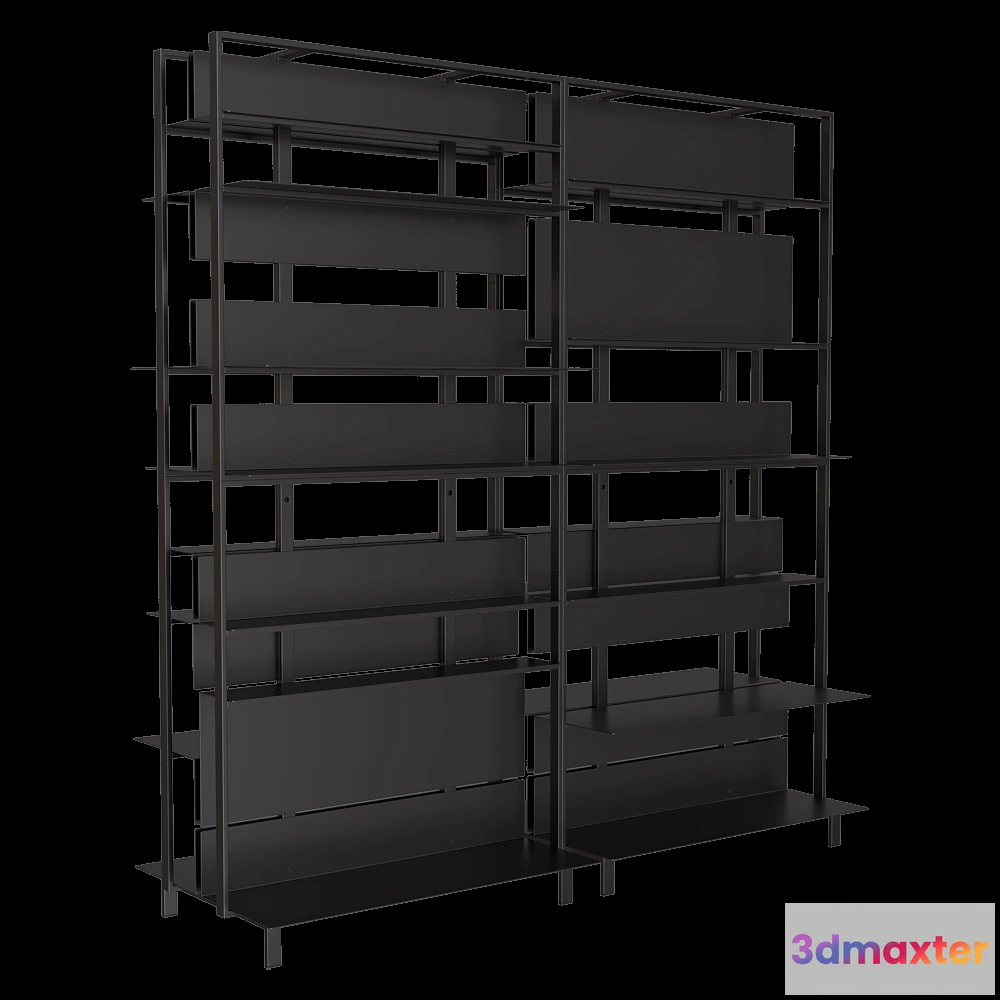 1628212 - Prostoria - Bookshelf Shtef 1 3D Max