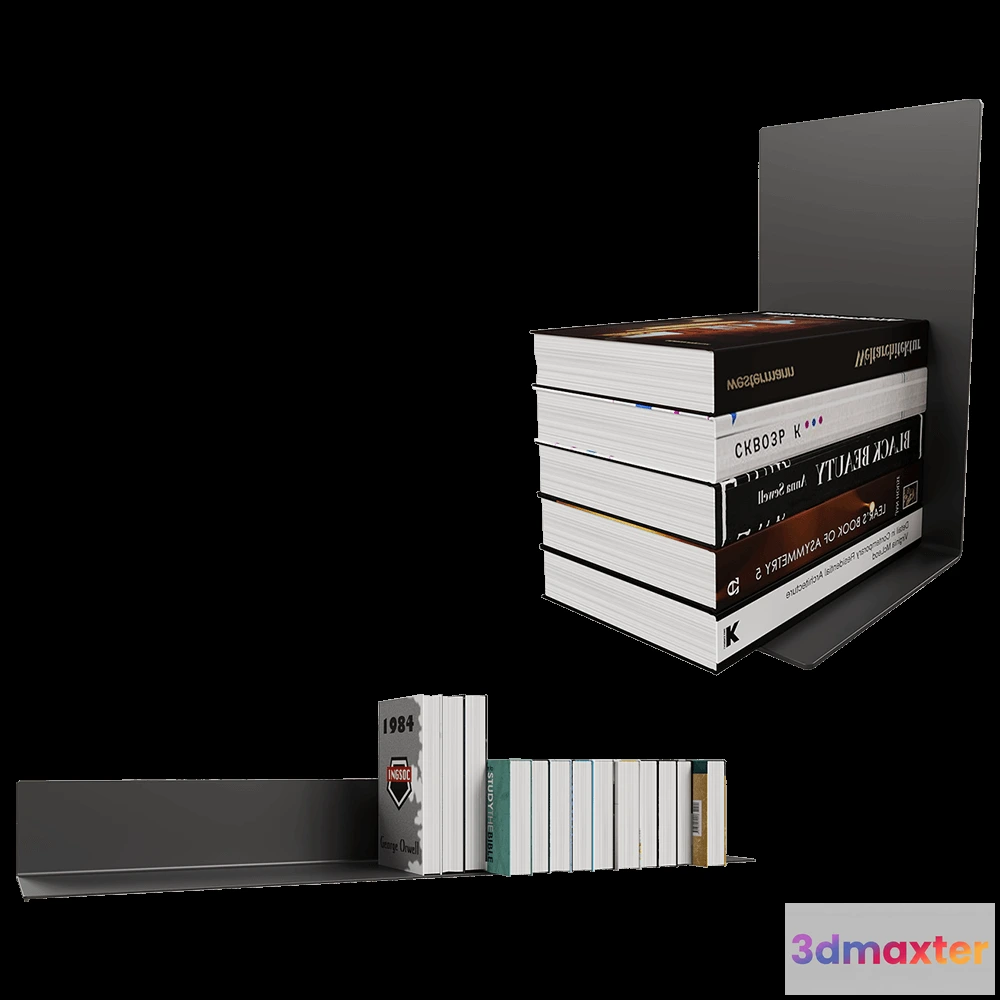 1628256 - Systemtronic - Modular shelves Baldas 3D Max