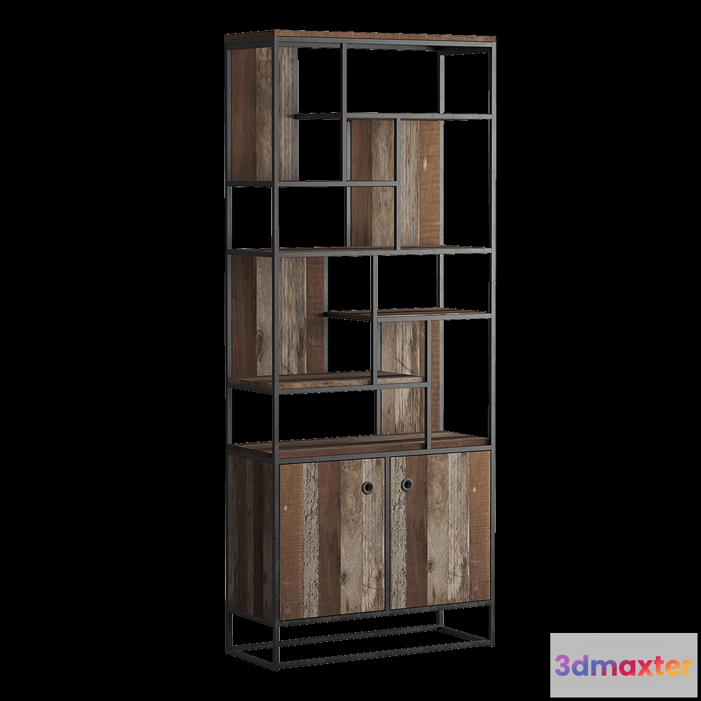 1628272 - Teak House - Bookshelf Tuareg 3D Max