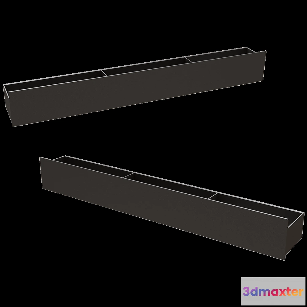 1628282 - Tezza  - Storage shelf Lava hooks 3D Max