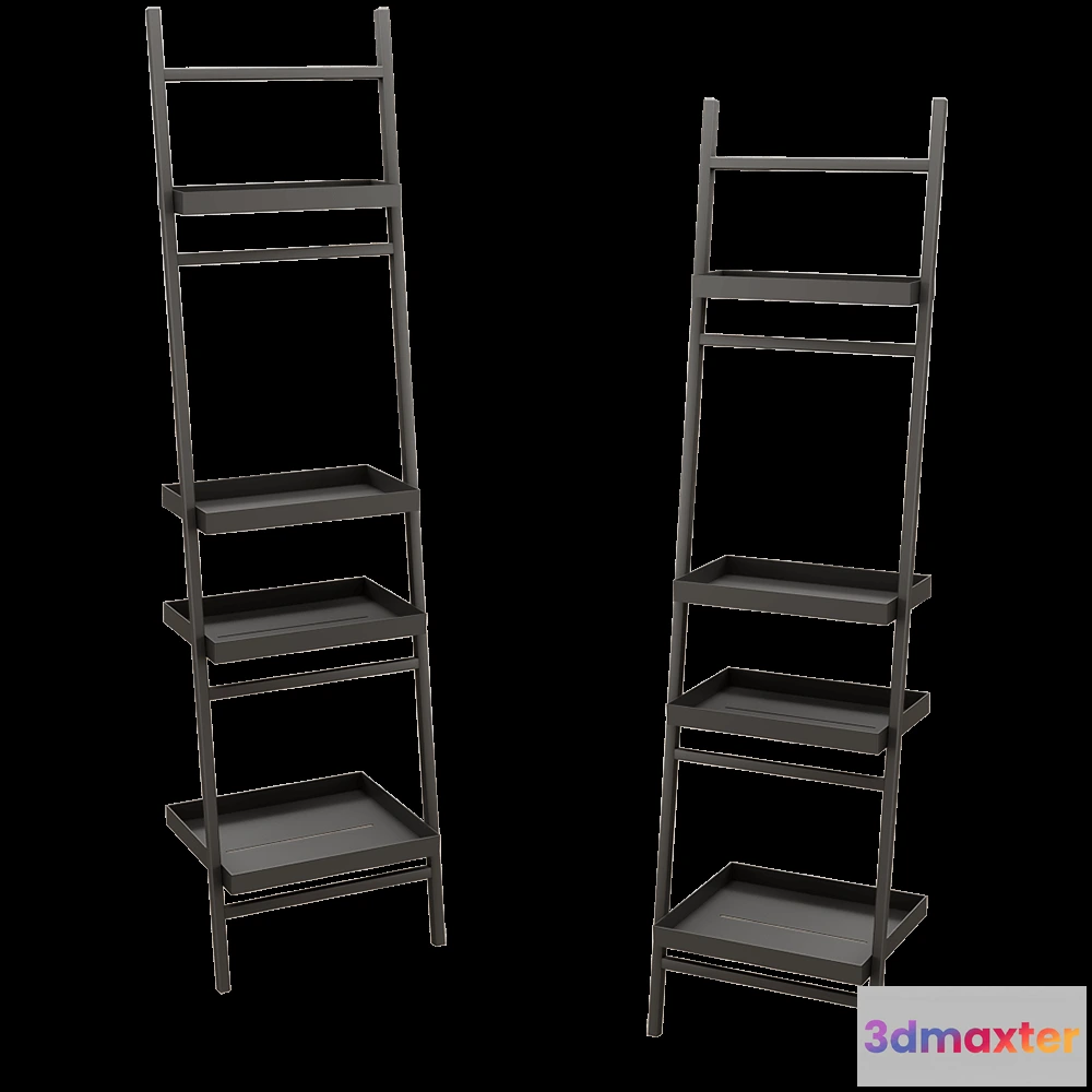 1628286 - Tezza  - Staircase with shelves Escada 3D Max