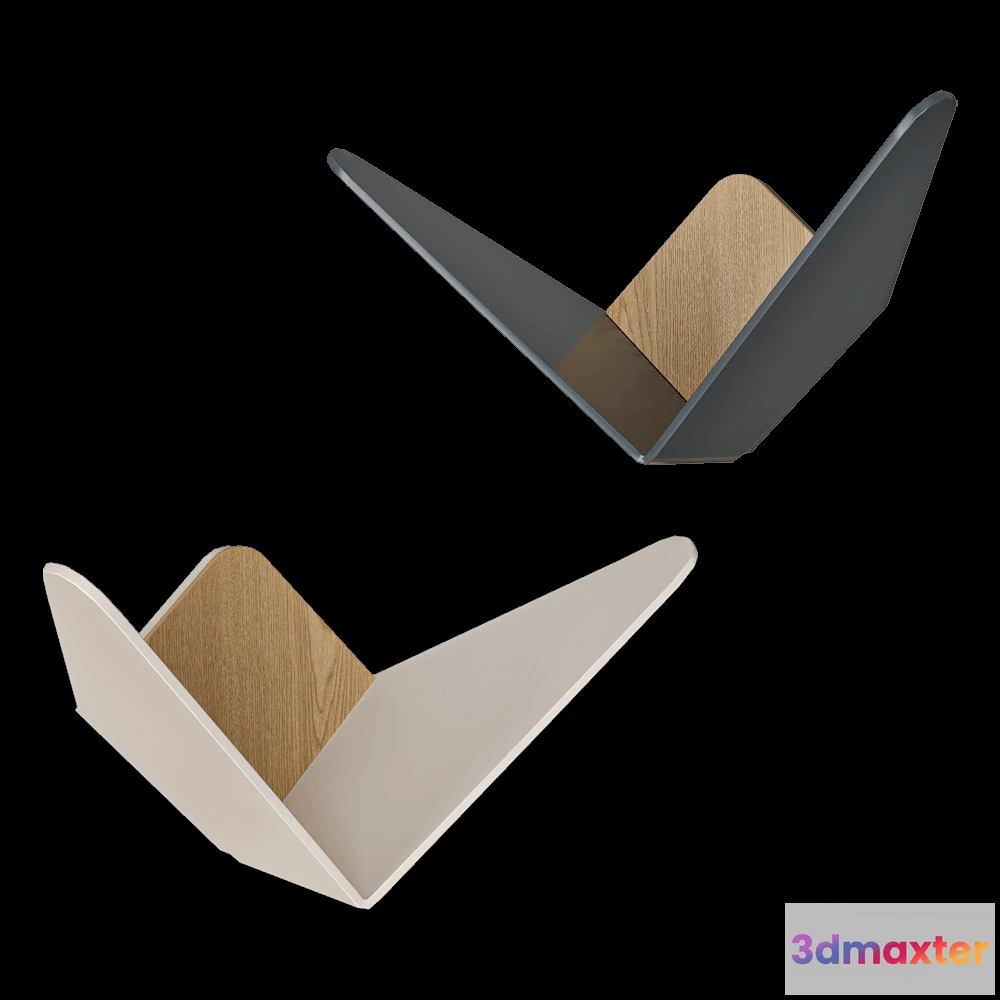 1628294 - UMAGE - Bookshelf Butterflies 3D Max