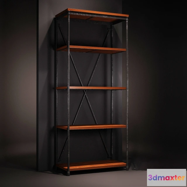 1628346 - furniture - Custom Shelving 3D Max