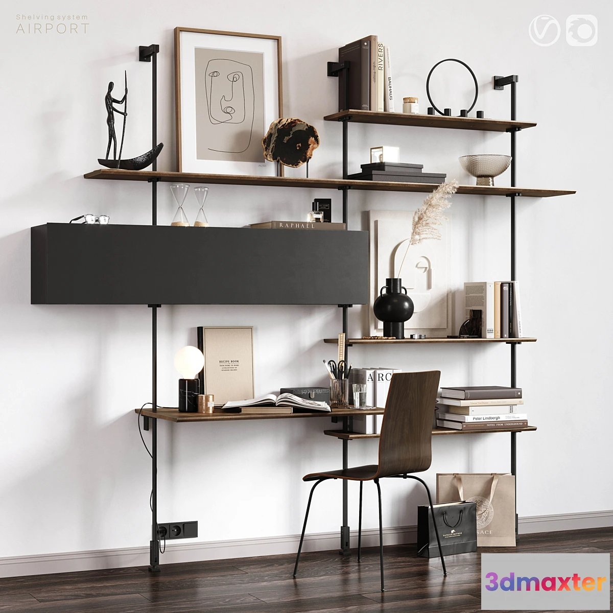 557059 - Shelving Cattelan Italia AIRPORT