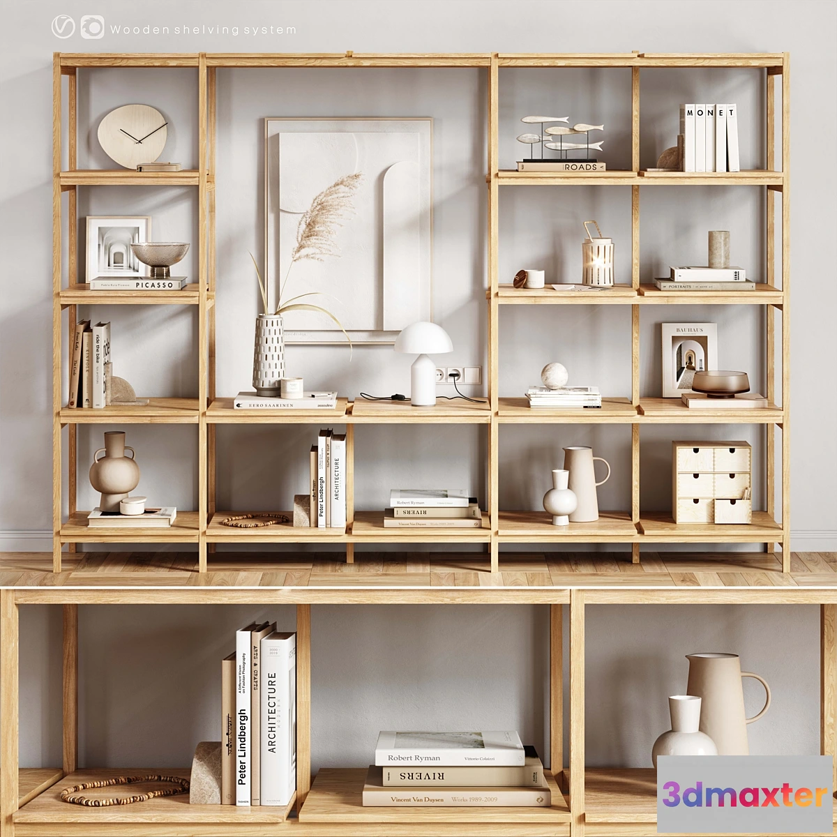 558089 - Wooden_Shelving_and_decor