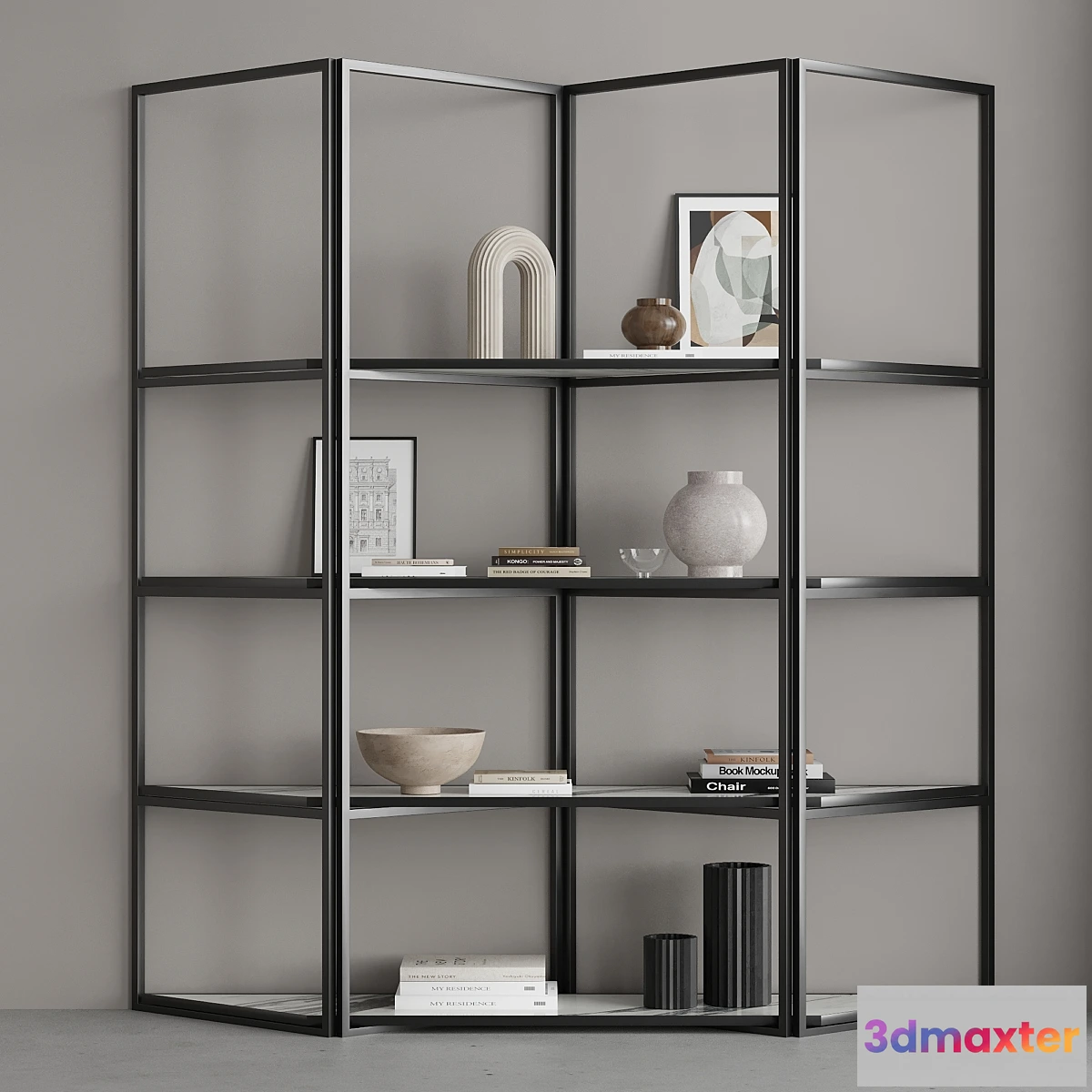 593728 - Opera Bookcase by Italon