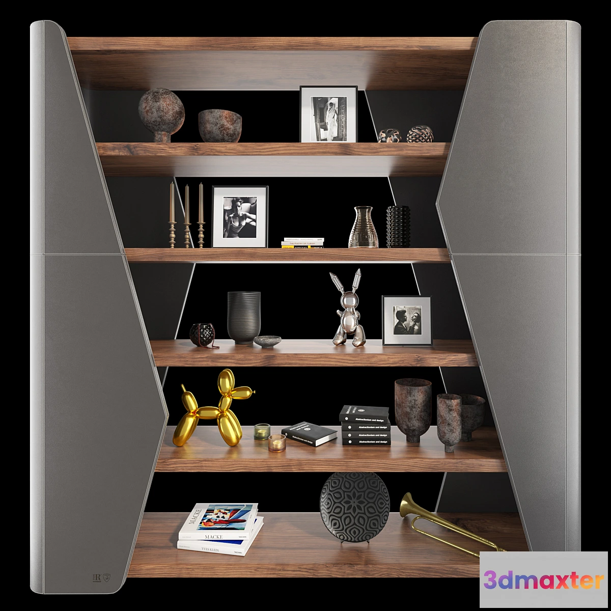 611751 - Bookcase Finesse Riva 1920
