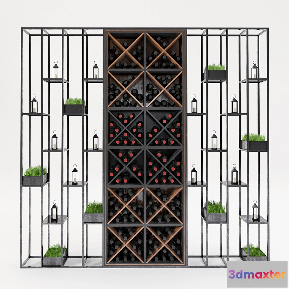 660917 - Shelving Wine Station