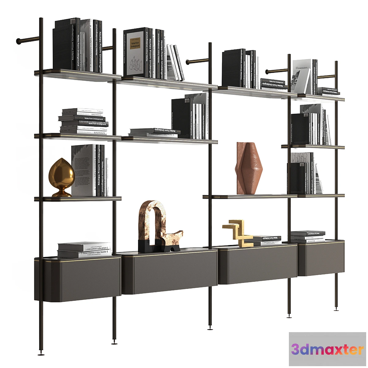 680380 - Radice bookcase by Natuzzi Italia