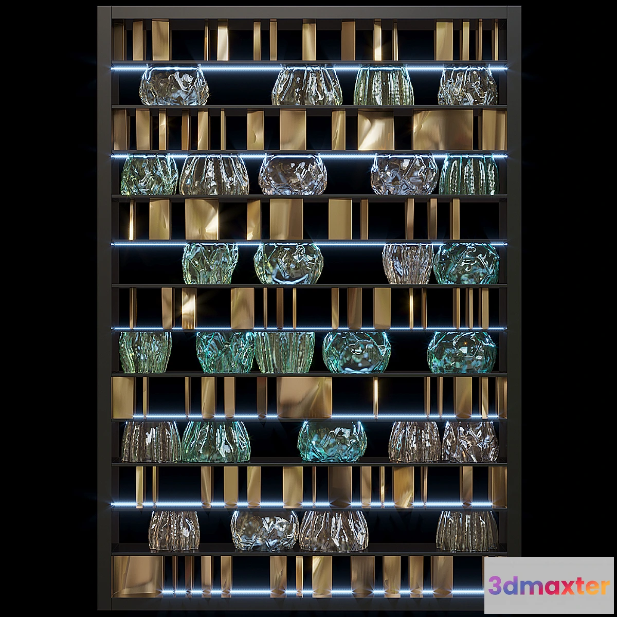 700558 - Decorative screen rack