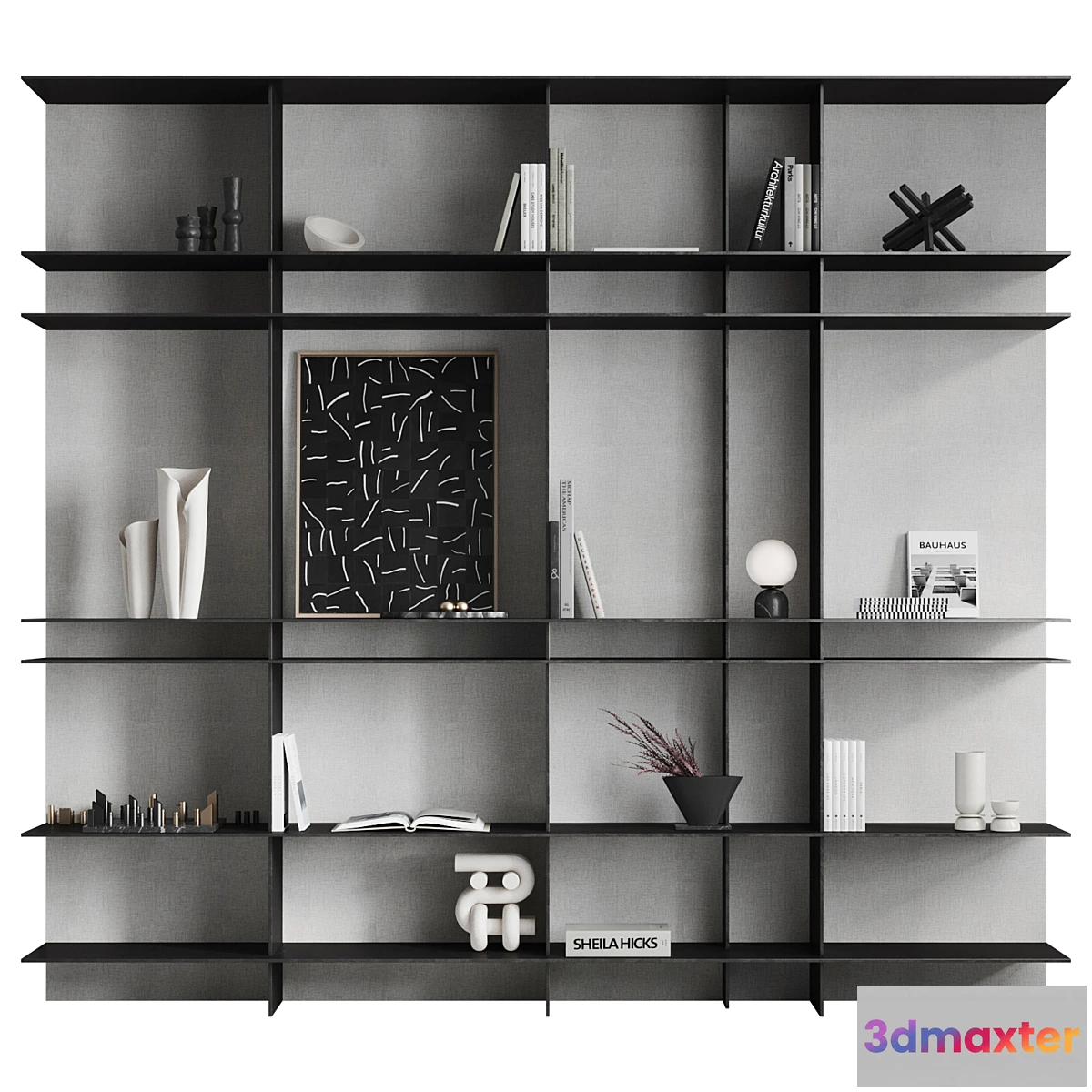 700588 - Modern metal rack