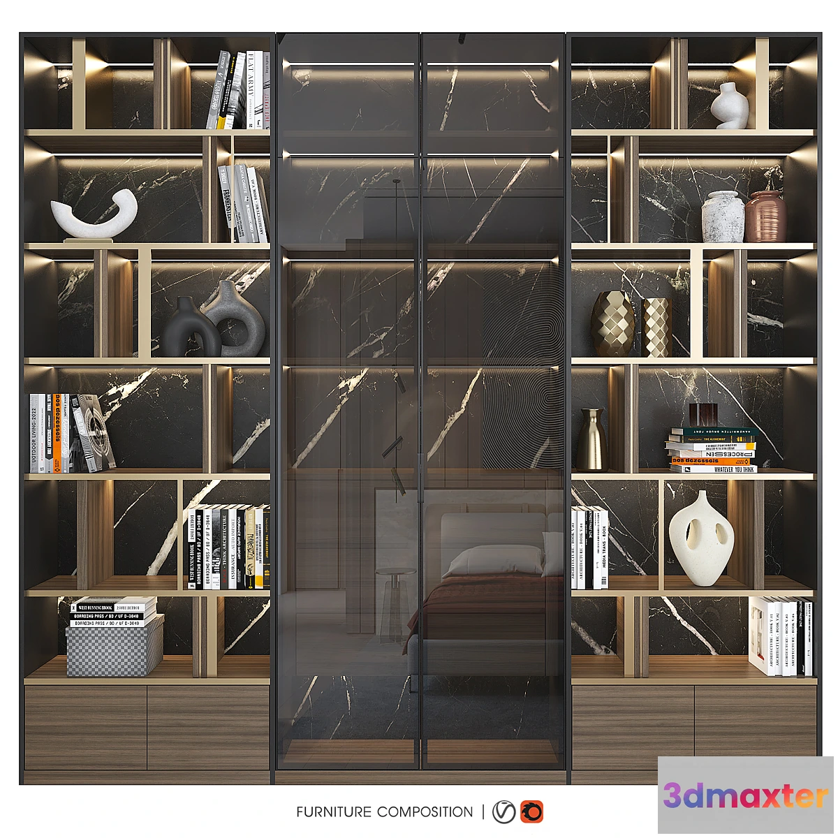 700710 - Furniture composition 49