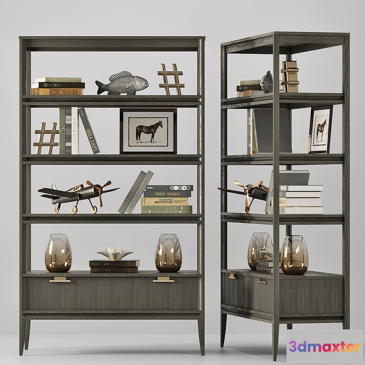 733223 - Dantone Home City Showcase with drawer - No.2