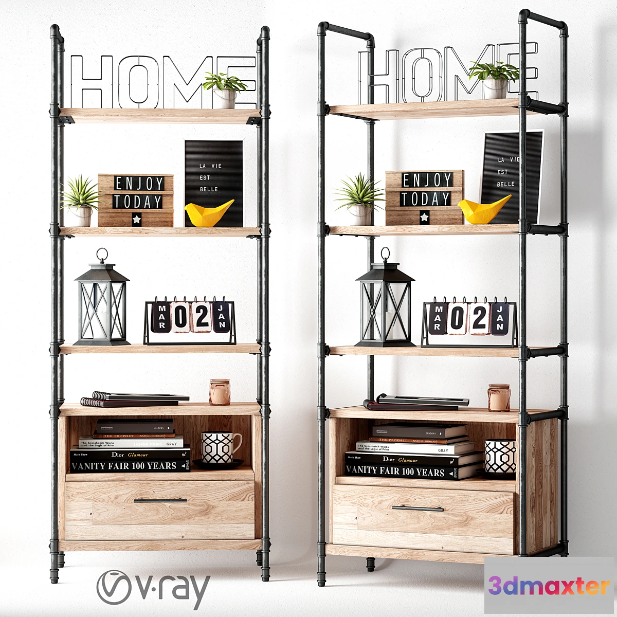 733253 - Industrial loft set - No.2