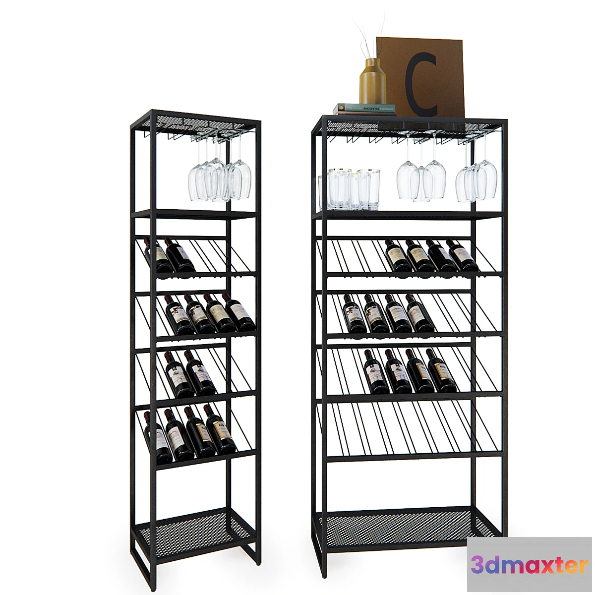 761731 - Zuiver Cantor Wine Rack