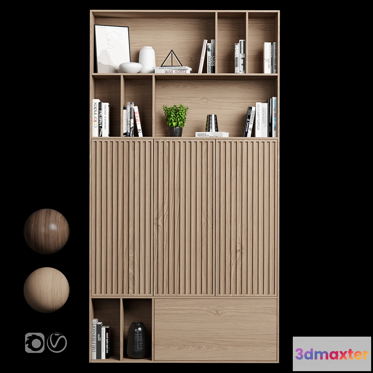 761789 - Rack and Bookcase 019 - No.2