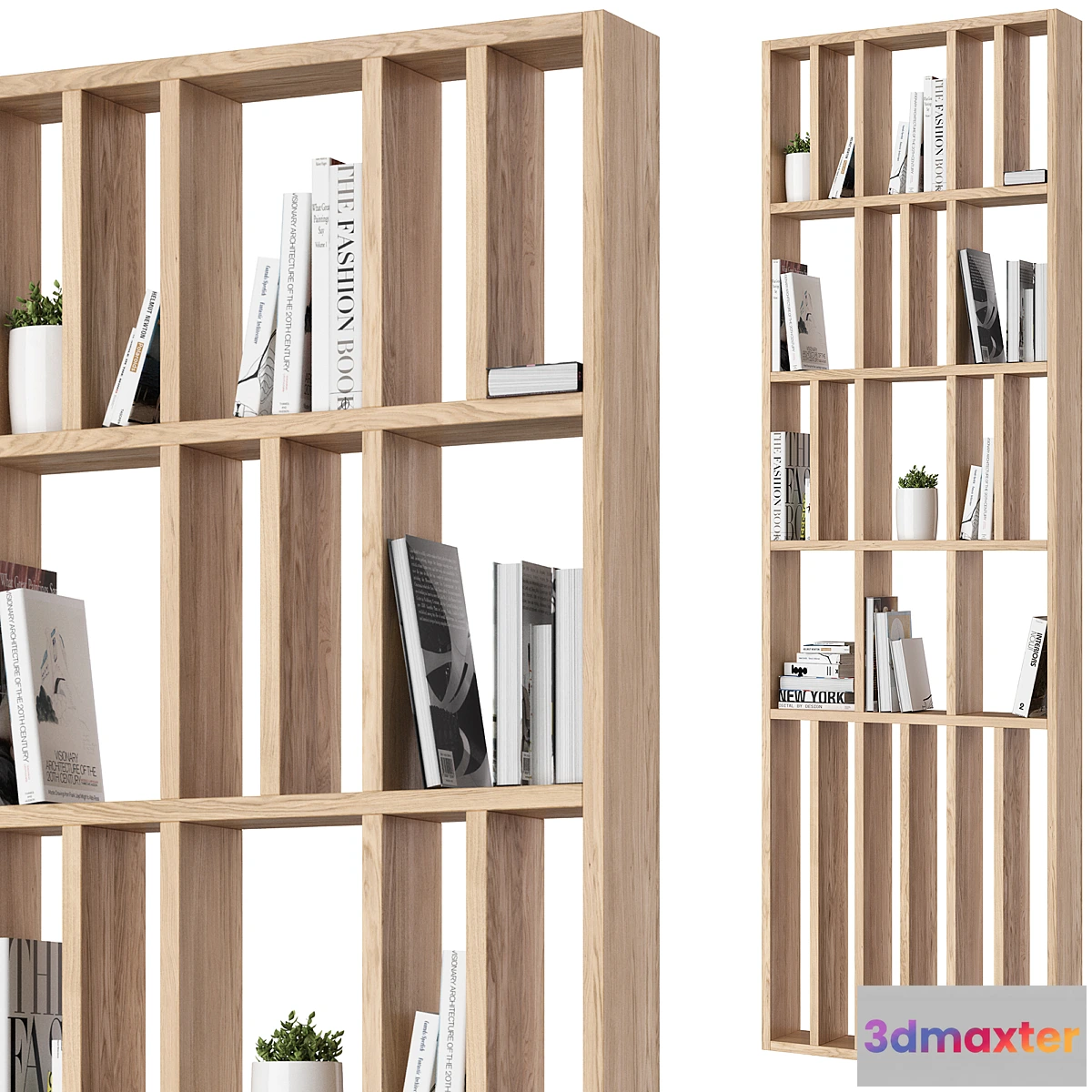 761899 - Wooden rack-partition
