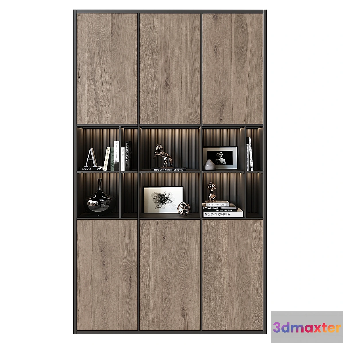 761923 - Shelving unit in modern style 01 - No.3