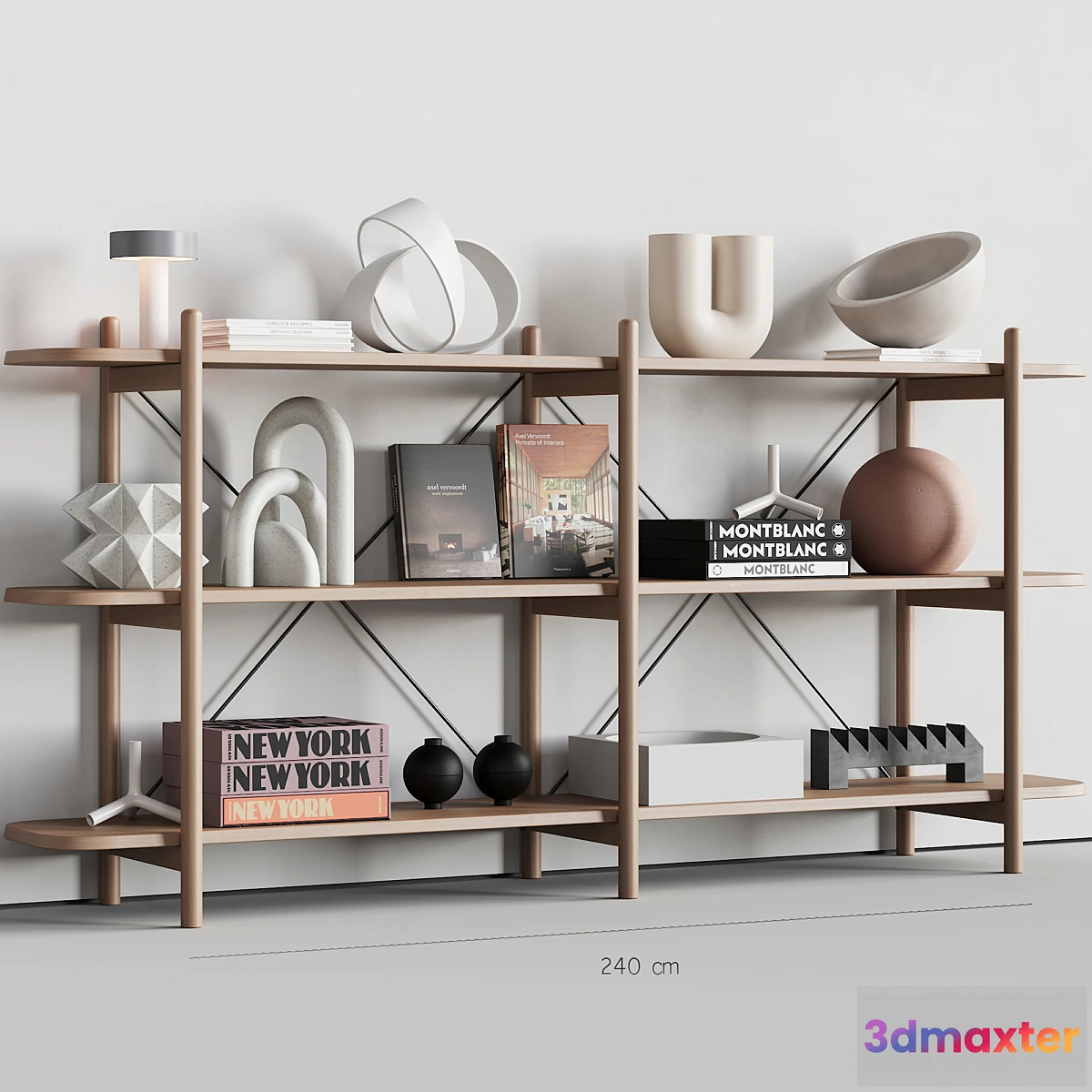 761945 - 086 BROSA Dominic Wide Bookshelf 00 - No.3