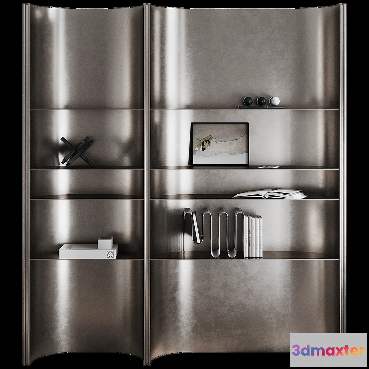 782586 - Shelving with decor Glowe - No.2