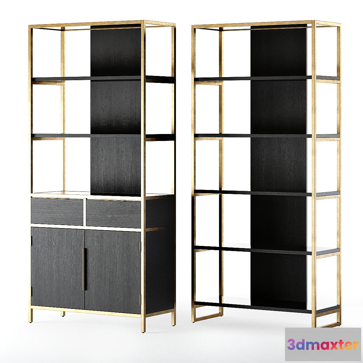 834606 - Crate and Barrel Oxford Bookcase - No.3