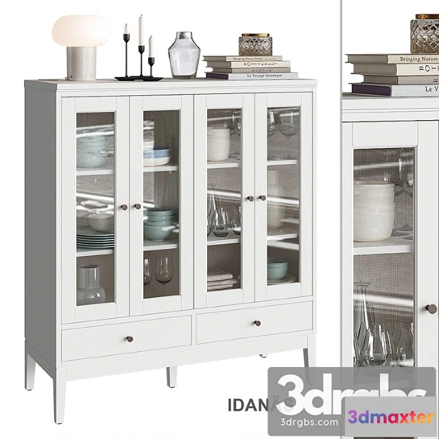 956826 - Idanas Ikea Wardrobe With Folding Glass Doors