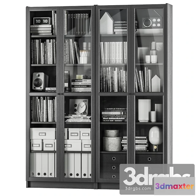 956830 - Ikea Billy Oxberg Bookcase