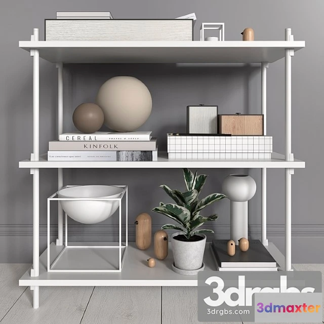 956908 - Moebe Shelves With Decorative Filling