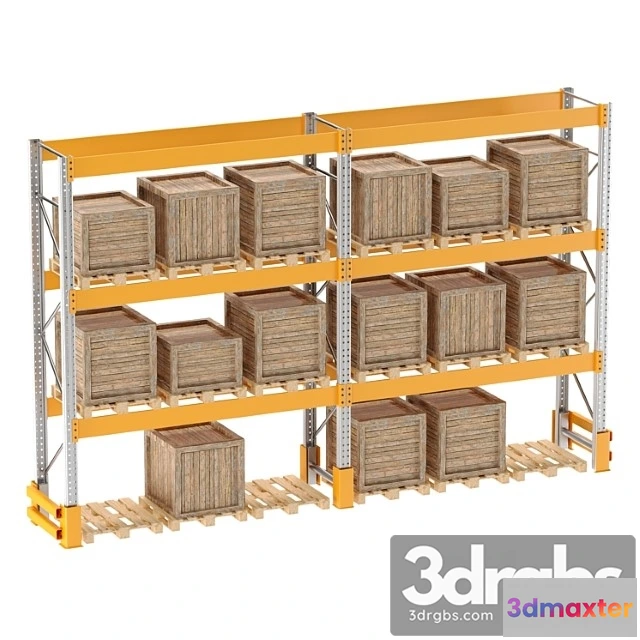 956924 - Pallet Rack For Warehouse Pallet Box
