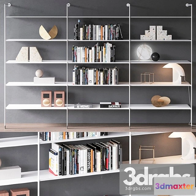 957016 - Rimadesio Wind Wall Bookcase