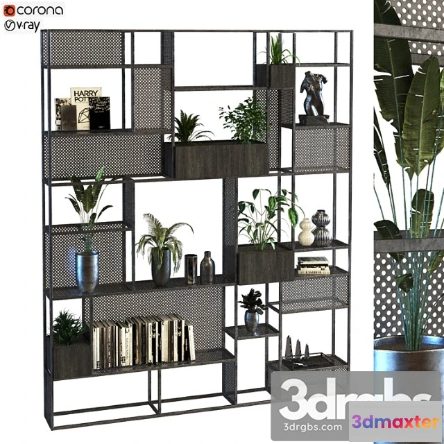957044 - Shelf Furniture Set 012