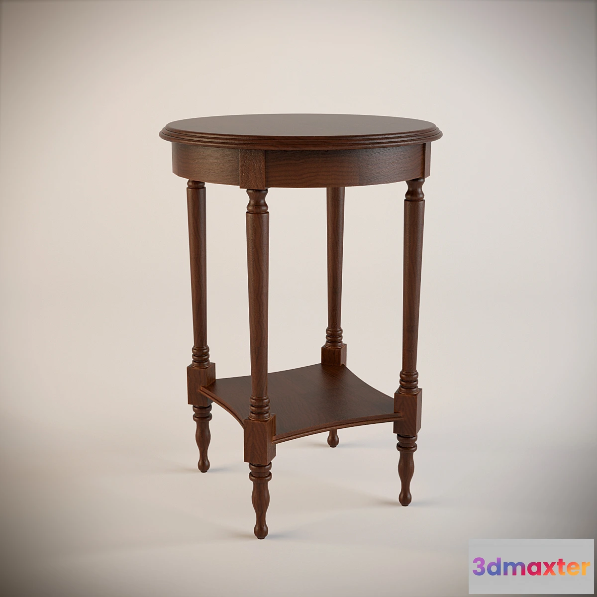 1269101 - Table round 3D Max