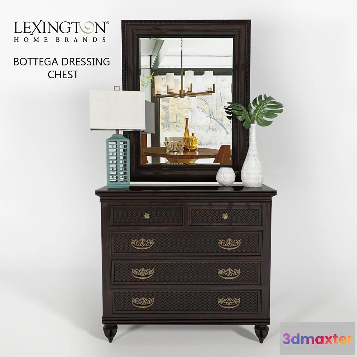 1287452 - BOTTEGA DRESSING CHEST 3D Max