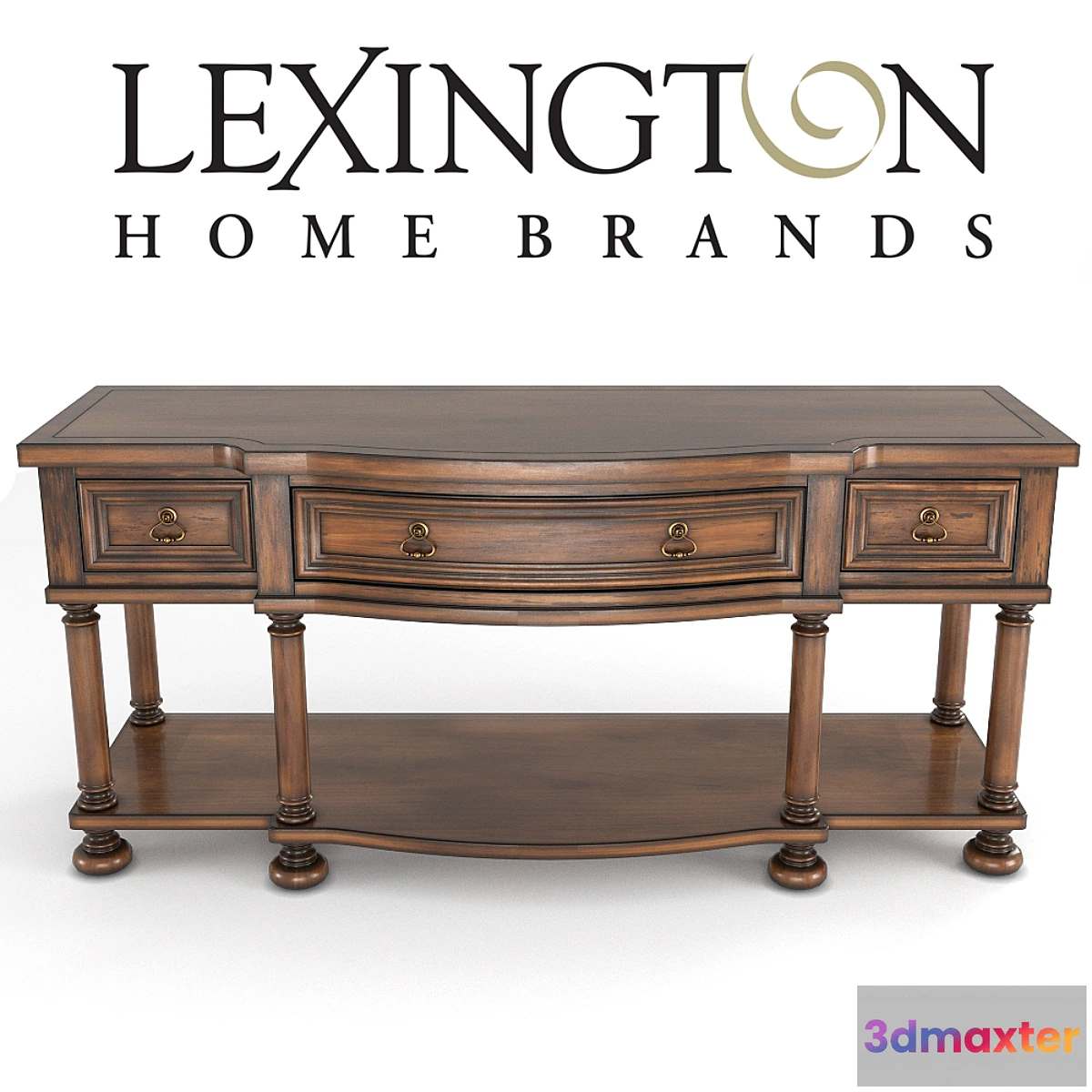 1288920 - JAMES RIVER CONSOLE 3D Max