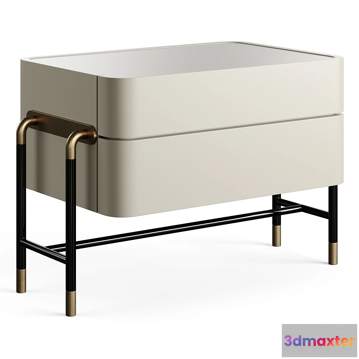 1296243 - Mezzo Collection BENNETT Nightstand Table 3D Max