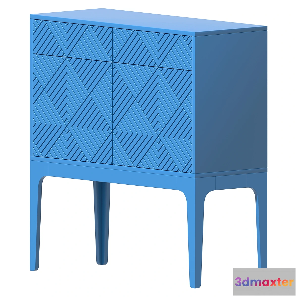 1348140 - High cabinet Flow Geometry 3D Max