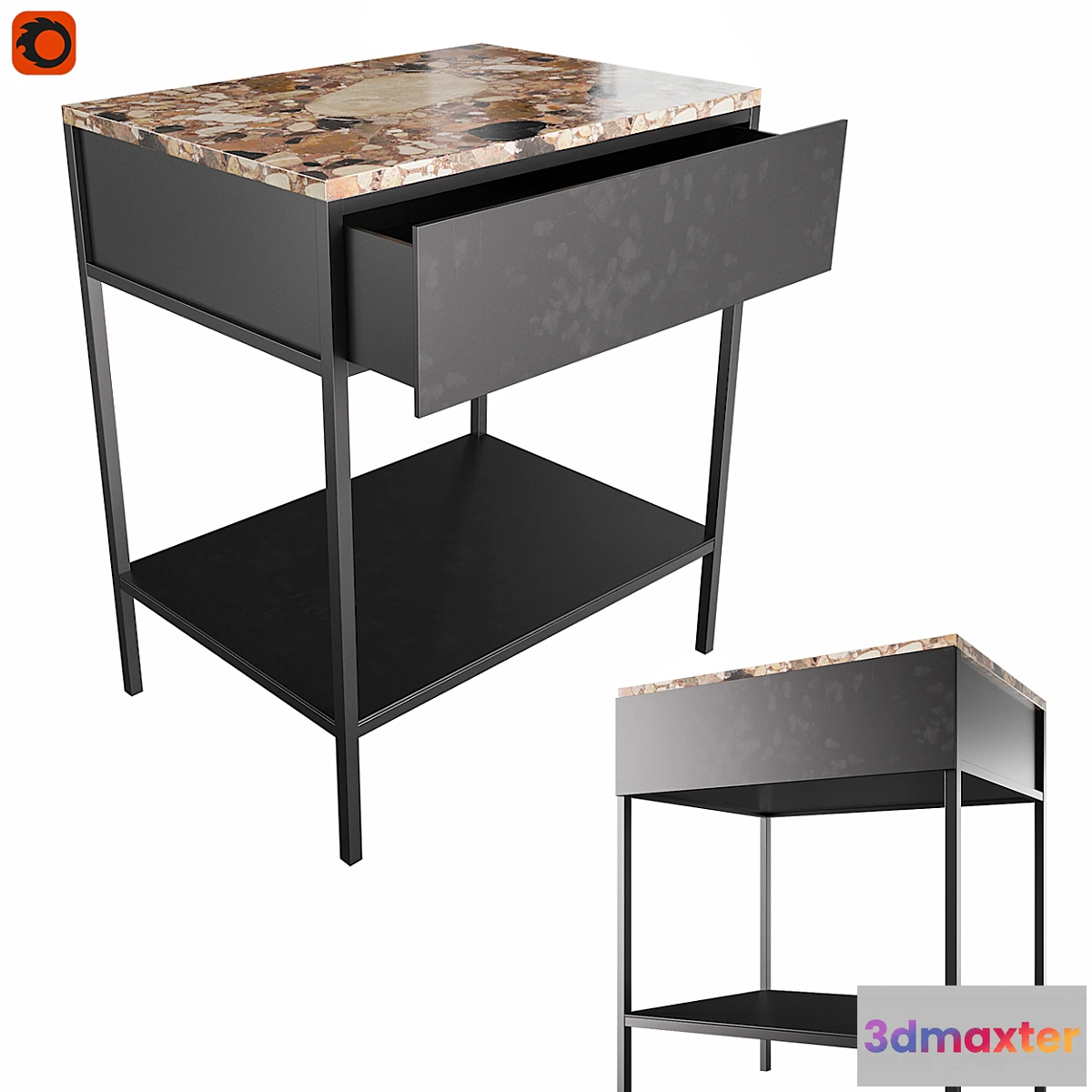 1408286 - Coffee table Ambrette Am.Pm 3D Max