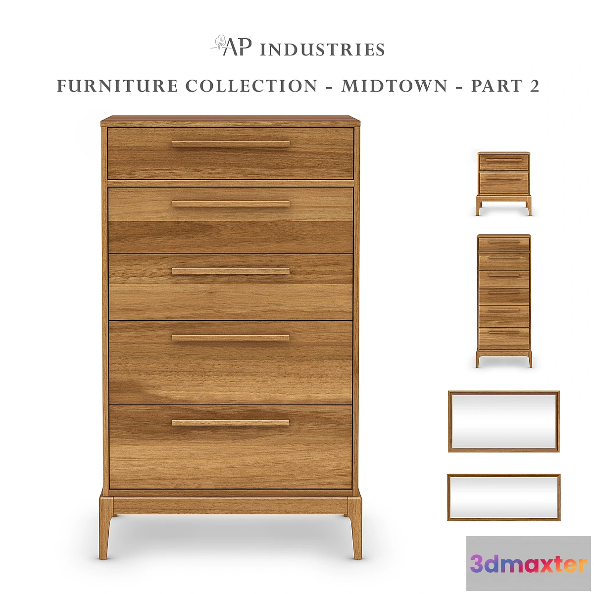 1413902 - Ap Midtown Walnut Collection 2 3D Max