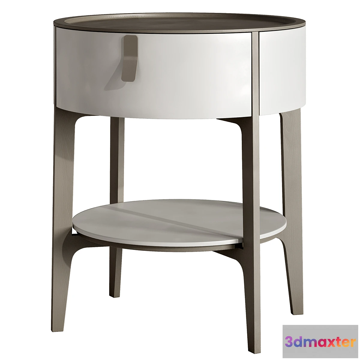 1424696 - Round bedside table 3D Max