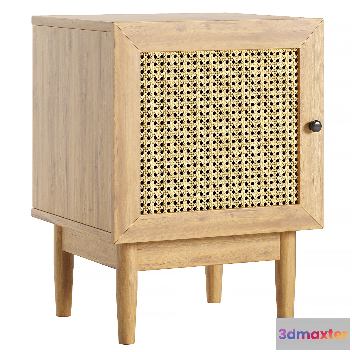 1461508 - Bedside table Roshal-3 Wood 3D Max