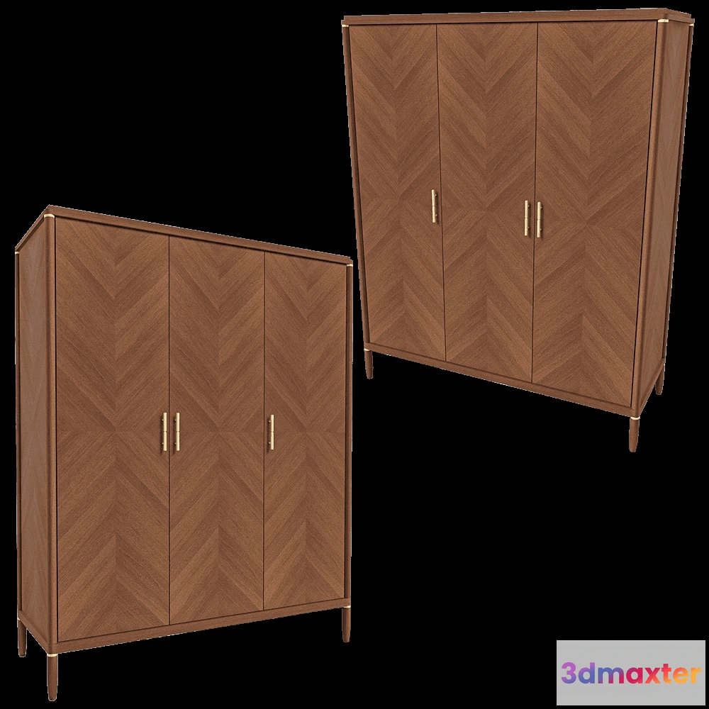 1629142 - Dantone Home - Wardrobe Pattern 3D Max