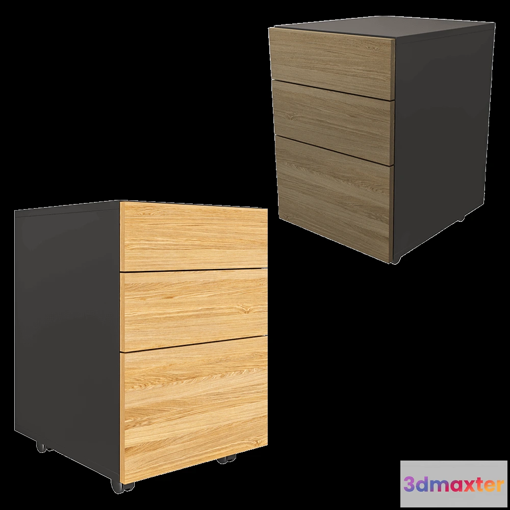 1629470 - lulu’space - Bedside table Module stand 3D Max