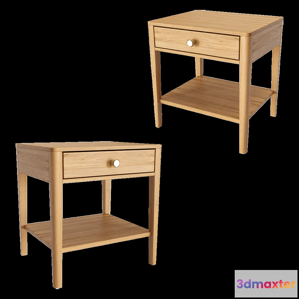 1629556 - lulu’space - Bedside table Prima 3D Max